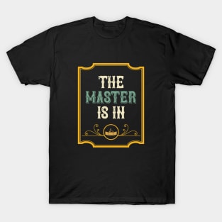 The Master Is in Vintage Tabletop RPG T-Shirt